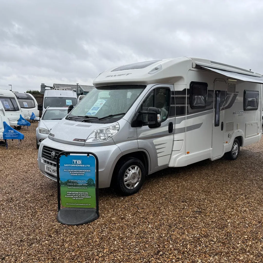 Caravans and motorhomes at TB Motorhomes Ltd, Lincoln